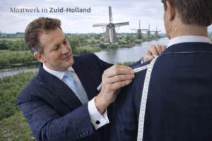 Persoonlijk inmeten voor maatwerk op locatie bij een klant in de regio Zuid-Holland