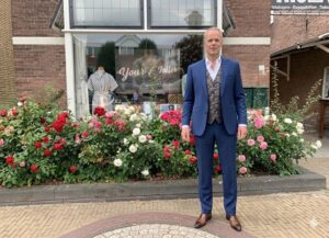 Heren trouwpak op maat blauw met perfecte pasvorm van Your Tailor Robin