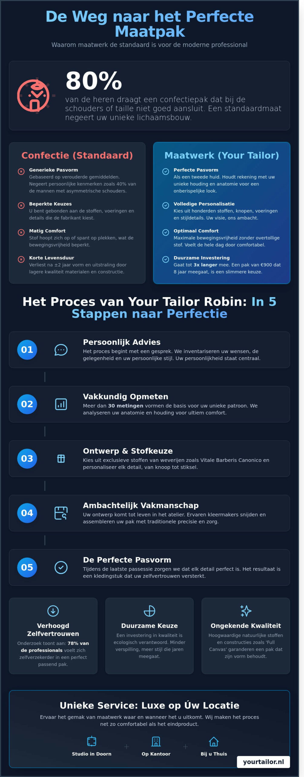 Pakken op Maat Laten Maken: De Complete Gids voor Uw Perfecte Kostuum in 2026 - Infographic