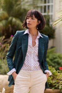 Smaragdgroen - emerald - charlie colbert met ruit SS 2026