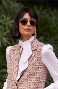 Zomers fancy tweed dames vest SS 2026
